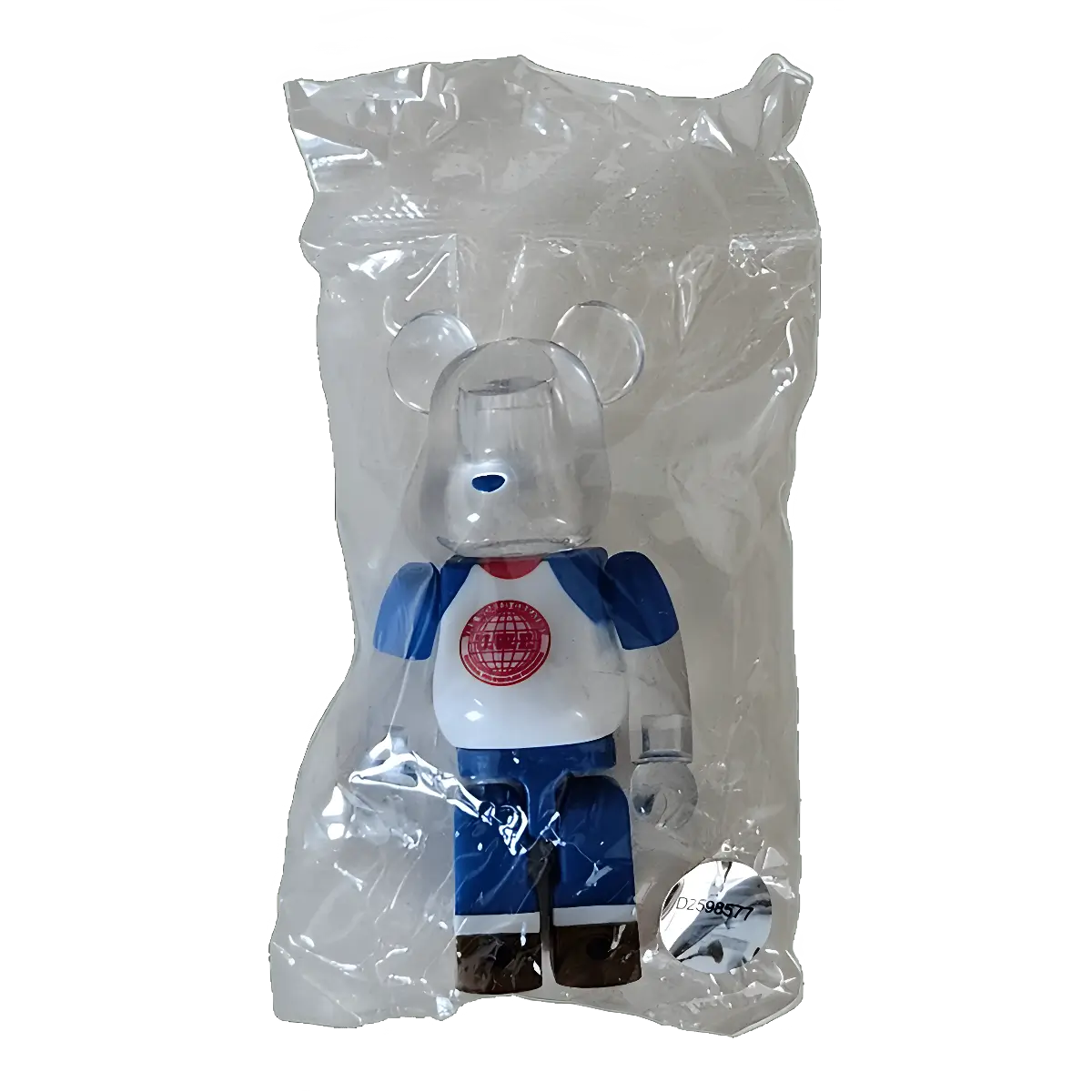 Bearbrick Series 44 "U.W.F." 100% SECRET in Folie