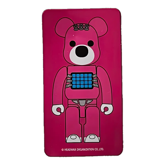 Bearbrick Series 47 Animal "Psycho Teddy Bear" 100% Begleitkarte