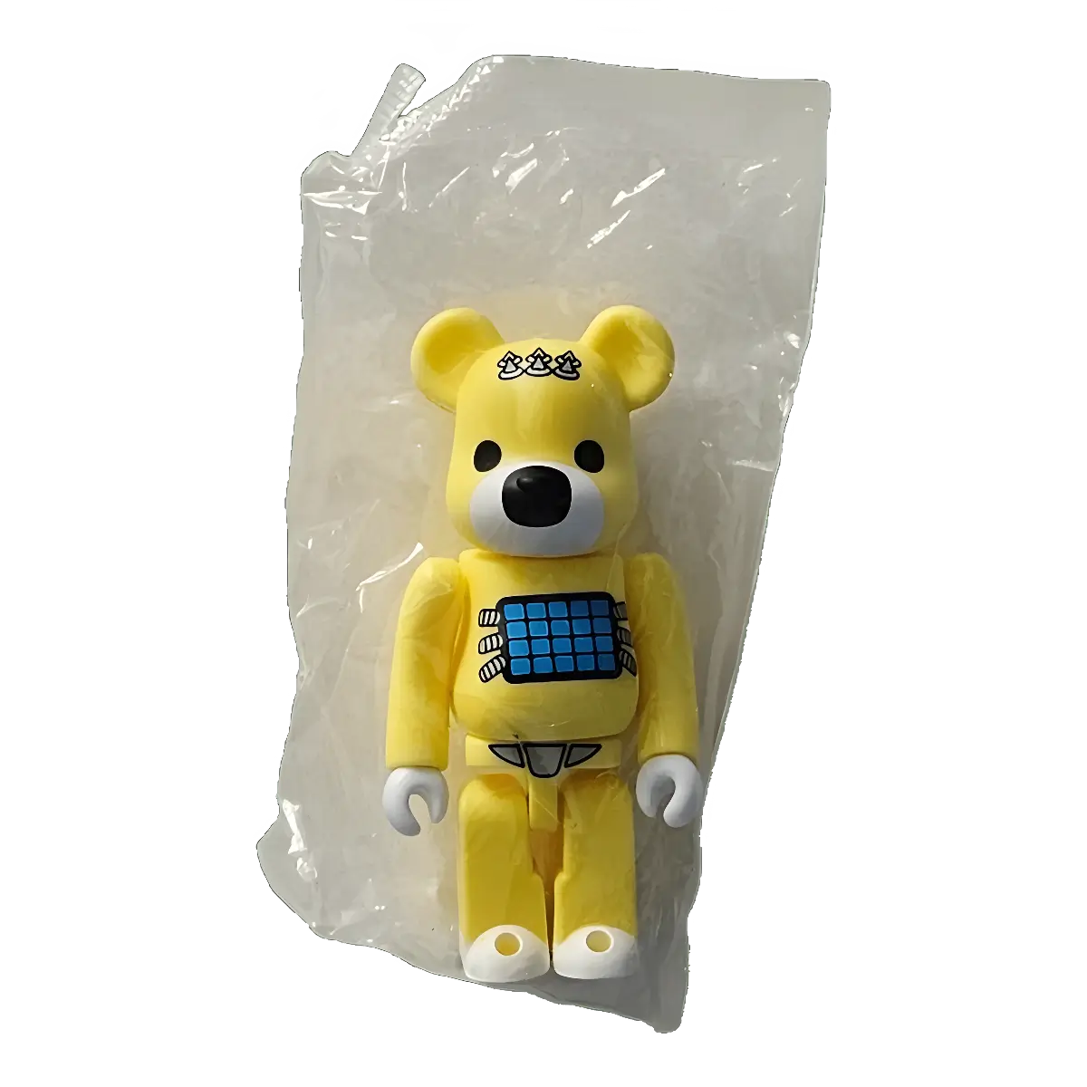 Bearbrick Series 47 Animal "Psycho Teddy Bear" 100% SECRET in Folie