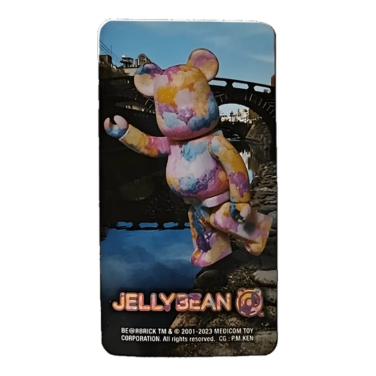 Bearbrick Series 47 Jellybean "Candies" 100% Begleitkarte