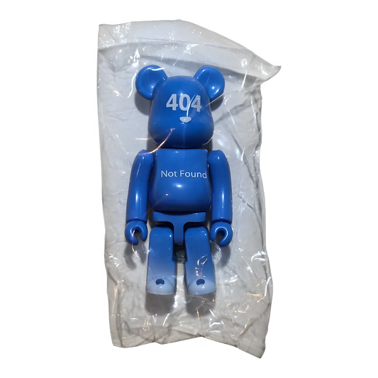 Bearbrick Series 48 "404 Not Found" 100% SECRET in Folie