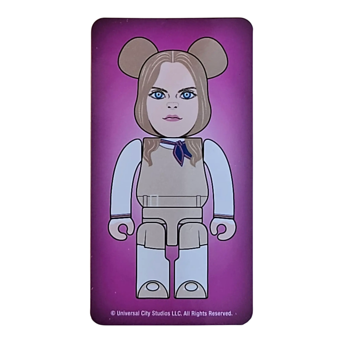 Bearbrick Series 50 Horror "MEGAN 2.0" 100% SECRET Begleitkarte
