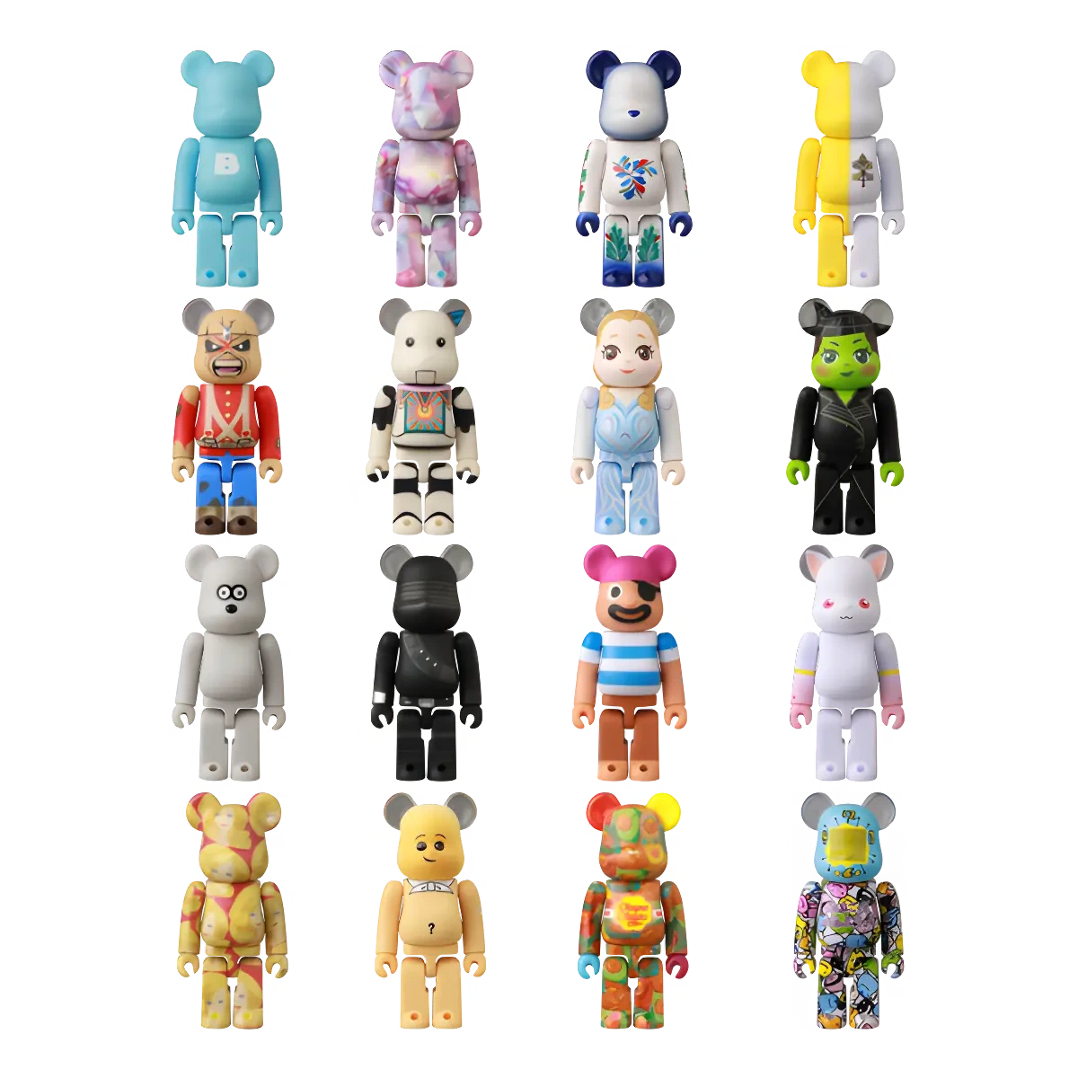 Bearbrick Series 51 100% Modellübersicht