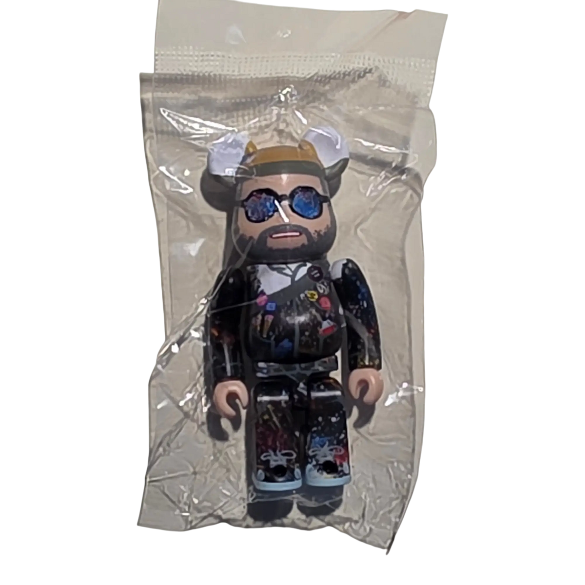 Bearbrick Series 51 Artist "Mr. Brainwash" 100% SECRET in Folie