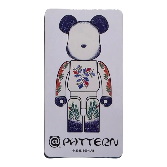 Bearbrick Series 51 Pattern "EgonLab" 100% Begleitkarte