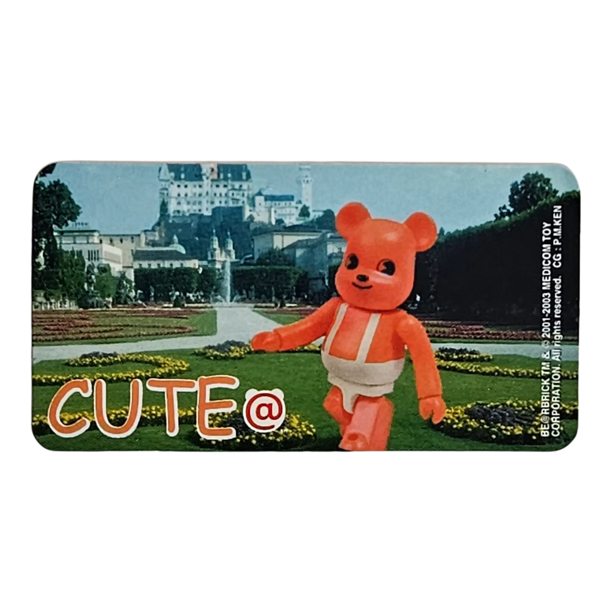 Bearbrick Series 6 Cute "The Emperor's New Clothes" 100% Begleitkarte