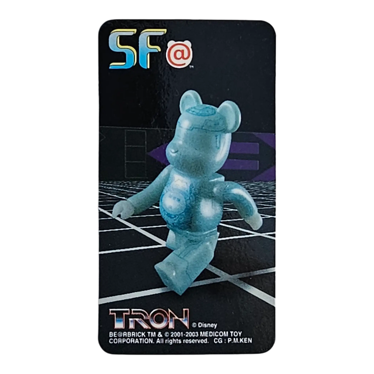 Bearbrick Series 6 SF "Tron" 100% Begleitkarte