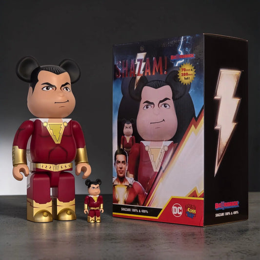Bearbrick Shazam! 100%+400% mit Verpackung