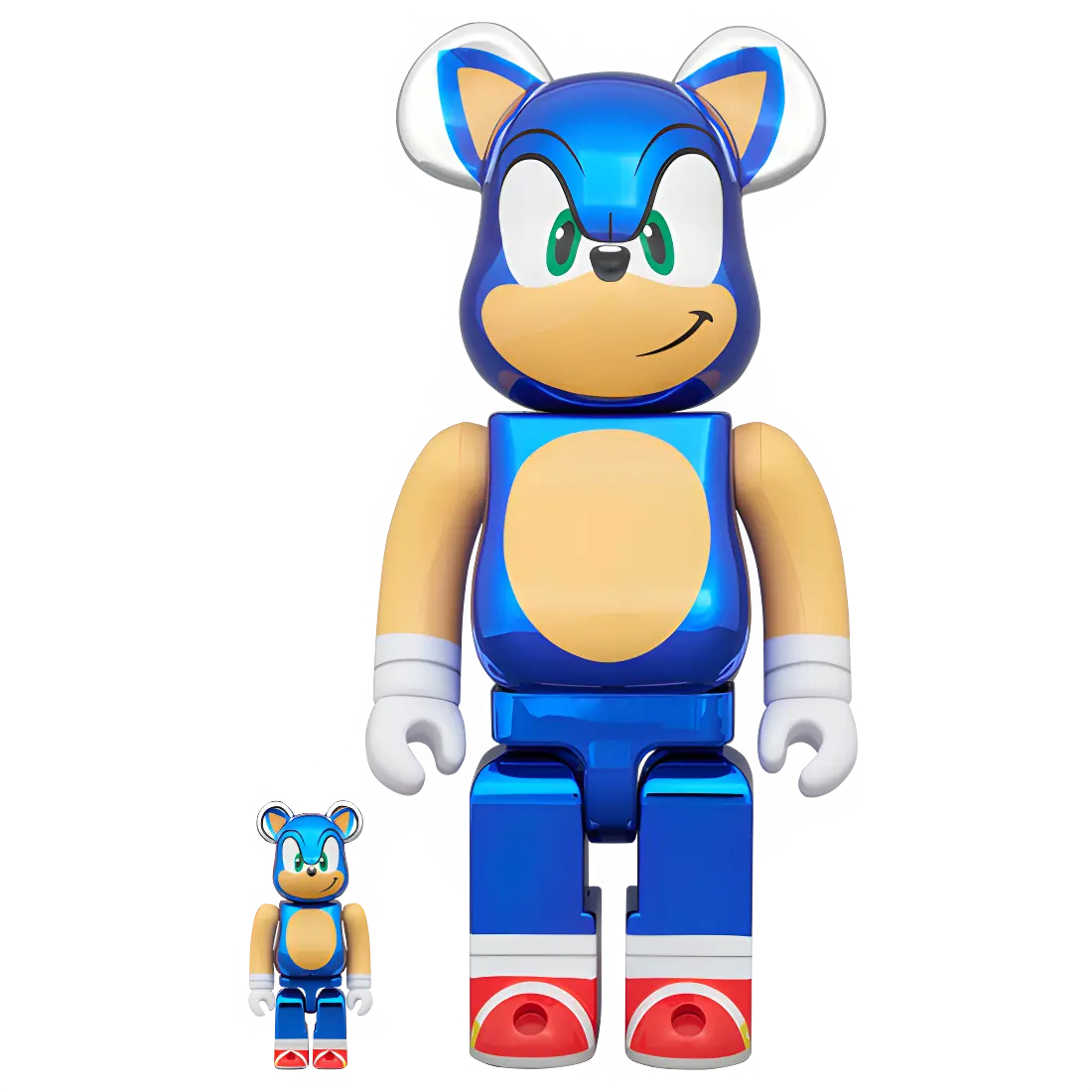 Beabrick Sonic the Hedgehog Chrome Version 100%+400% Herstellerbild 1