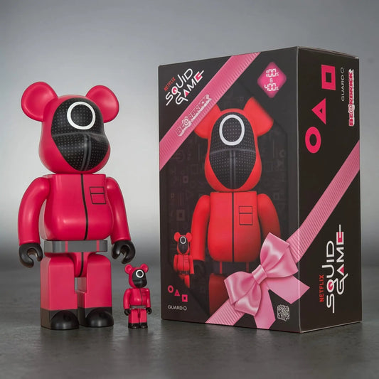Bearbrick Squid Game Guard "Circle" 100%+400% mit Verpackung