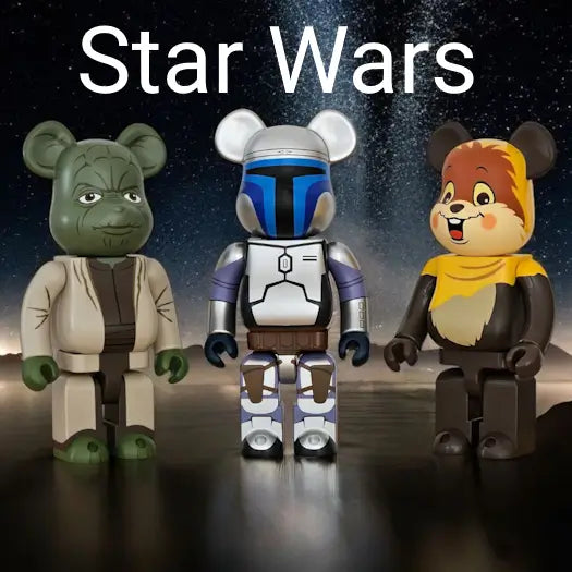 Cover-Artwork für die Star Wars Bearbrick Kollektion