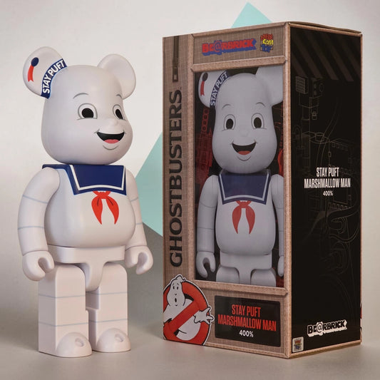 Bearbrick Stay Puft Marshmallow Man 2026 400% mit Verpackung