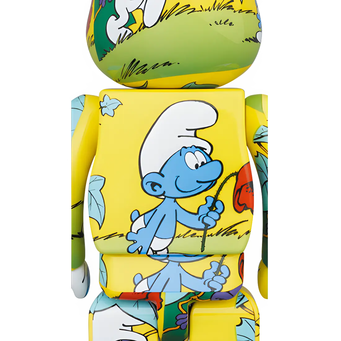 Bearbrick The Smurfs "The Purple Smurfs" 100%+400% Herstellerbild 4