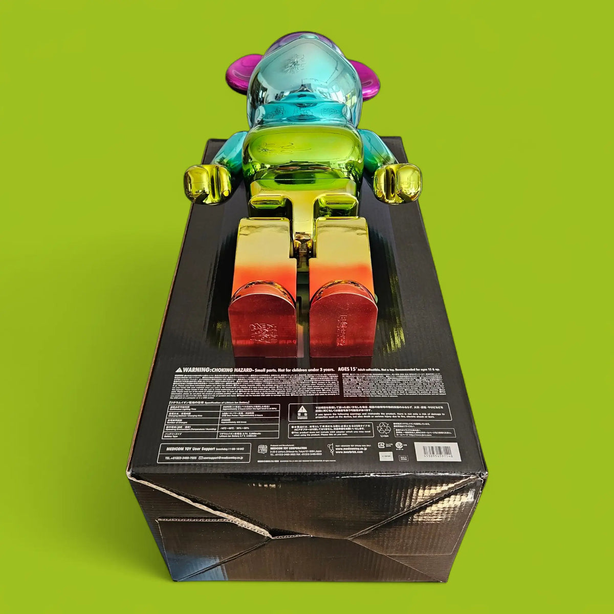 Bearbrick U.F.O. Alan Smithee Film 1000% Echtheitsmerkmale