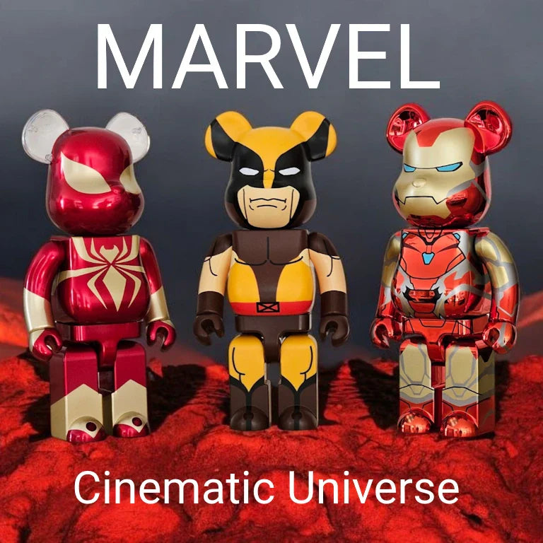 MARVEL Cinematic Universe Bearbricks - Superhelden-Sammlerobjekte
