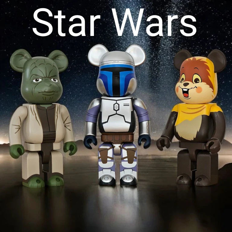Star Wars Bearbricks - Legendäre Charaktere einer weit entfernten Galaxis