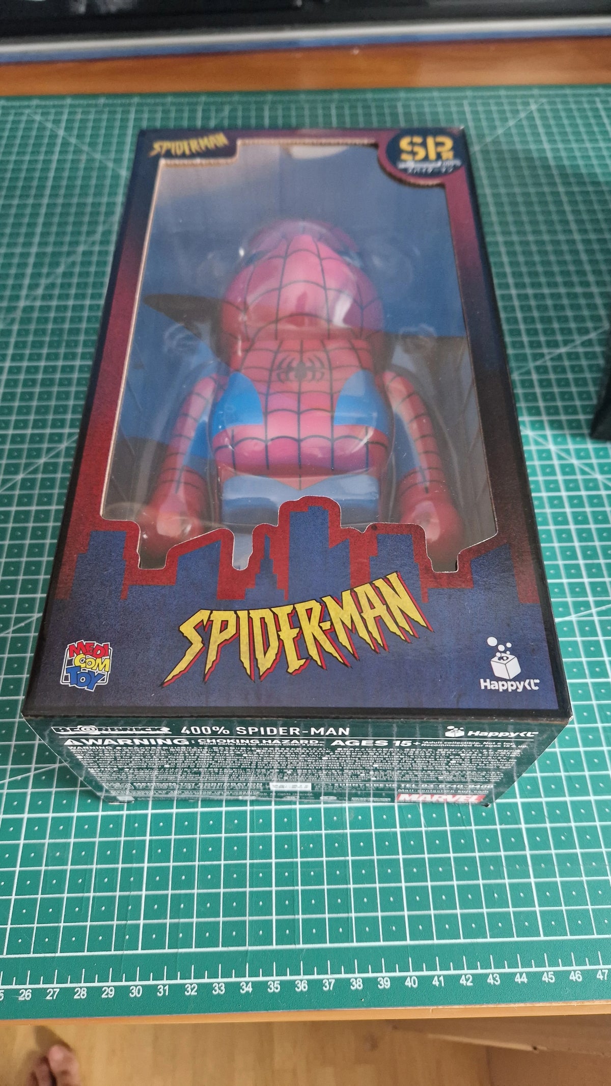BE@RBRICK Spider-Man - SP Spider-Man 400% | MyBearBrick.de