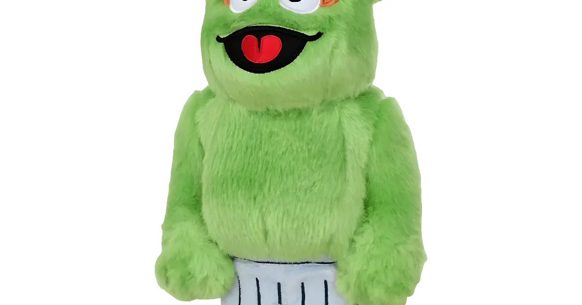 BE@RBRICK Oscar the Grouch Costume Version 400%