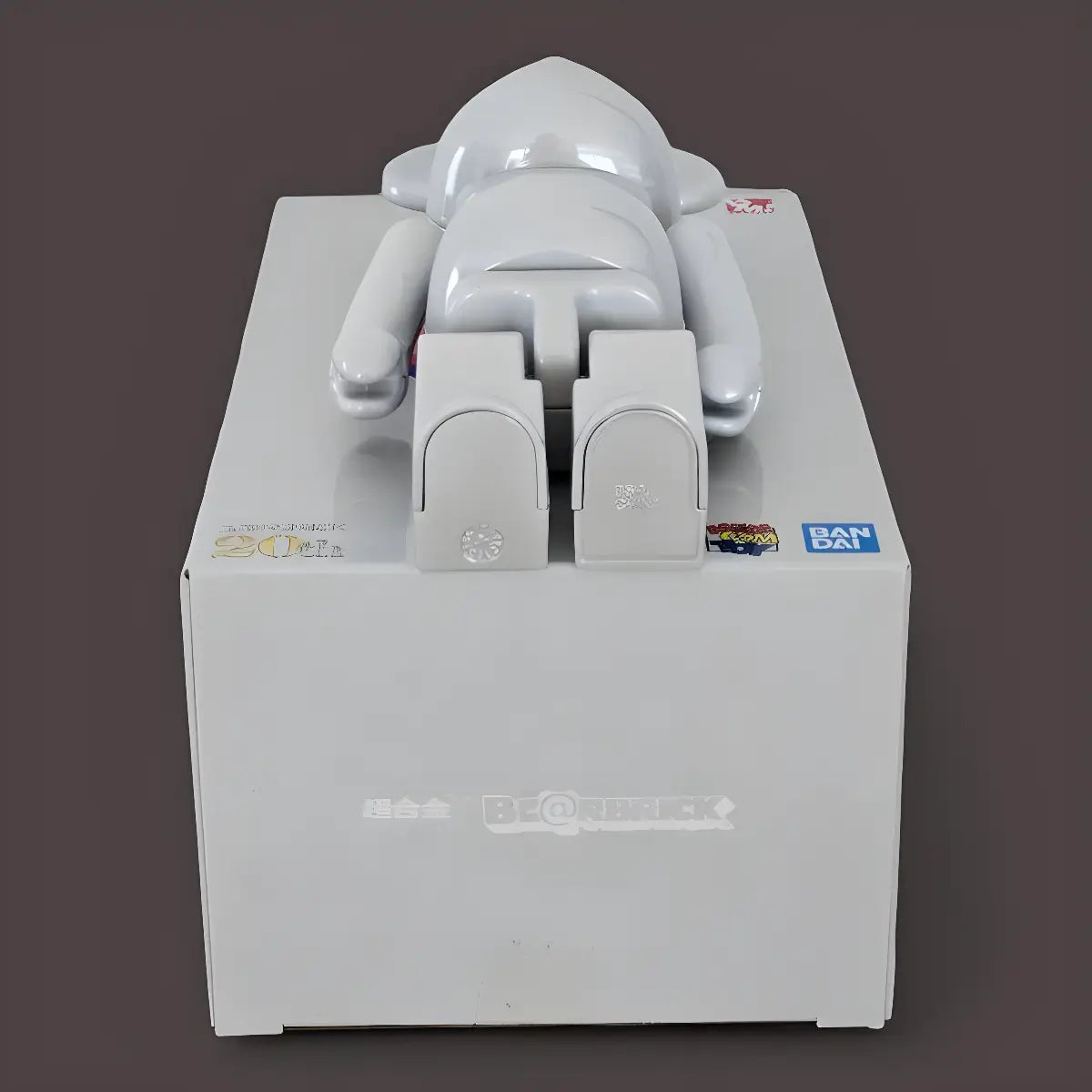 Bearbrick 20th Anniversary 1st Model White Chrome Version 200% Echtheitsmerkmale
