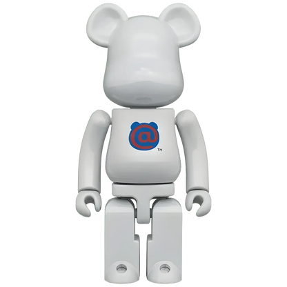 Bearbrick 20th Anniversary 1st Model White Chrome Version 200% Herstellerbild 1