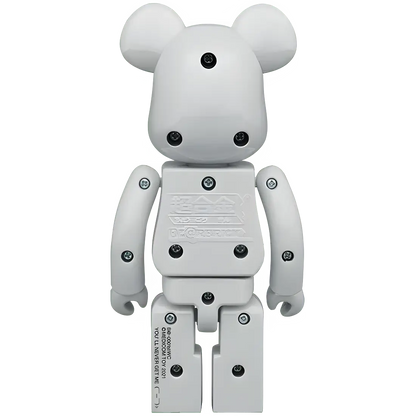 Bearbrick 20th Anniversary 1st Model White Chrome Version 200% Herstellerbild 2
