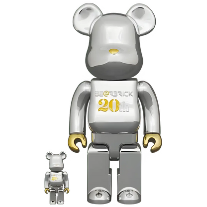 Bearbrick 20th Anniversary Model 100%+400% Herstellerbild 1