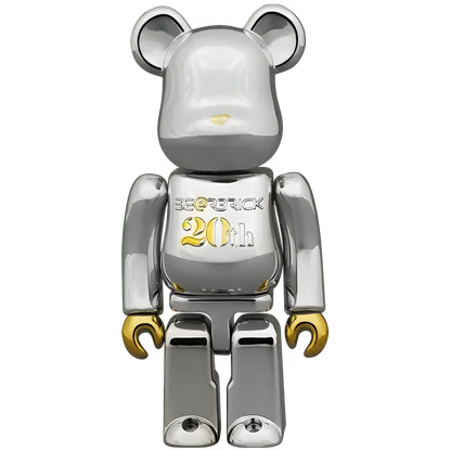 Bearbrick 20th Anniversary Model 100%+400% Herstellerbild 2