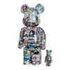 Bearbrick 9090 × S.H.I.P&crew 100%+400% schräg