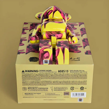BE@RBRICK Andy Warhol 'Cow Wallpaper' 100%+400% BE@RBRICK Andy Warhol 'Cow Wallpaper' 100%+400%