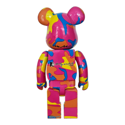 Bearbrick Andy Warhol 'Special' 100%+400% Rückseite