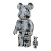 Bearbrick Andy Warhol's Elvis Presley 100%+400% schräg