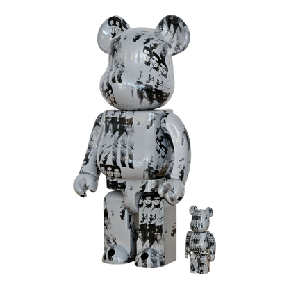 その他 BE@RBRICK  Andy Warhol's ELVIS PRESLEY Bearbrick Andy Warhol's Elvis Presley 100% & 400% Set - US