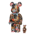 BE@RBRICK Andy Warhol × Jean-Michel Basquiat #2 (100%+400%)