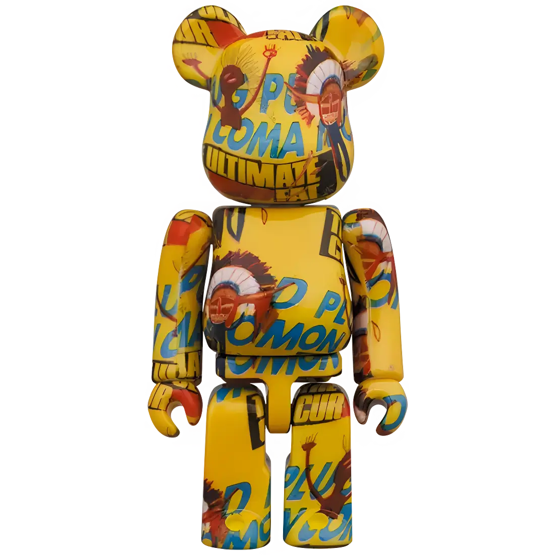 Bearbrick Andy Warhol × Jean-Michel Basquiat #3 100%+400% Herstellerbild 2