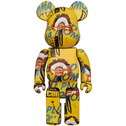 Bearbrick Andy Warhol × Jean-Michel Basquiat #3 100%+400% Herstellerbild 3