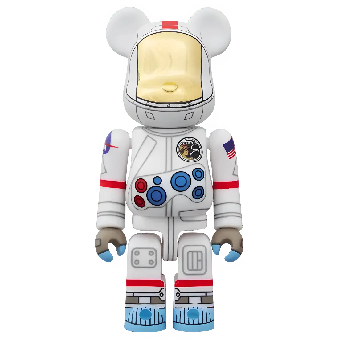 Bearbrick Apollo 17 Astronaut Herstellerbild 2