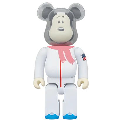 Bearbrick Astronaut Snoopy 400% Herstellerbild 1