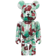 BE@RBRICK BAPE Camo 28th Anniversary #1 Red/Green (100%)