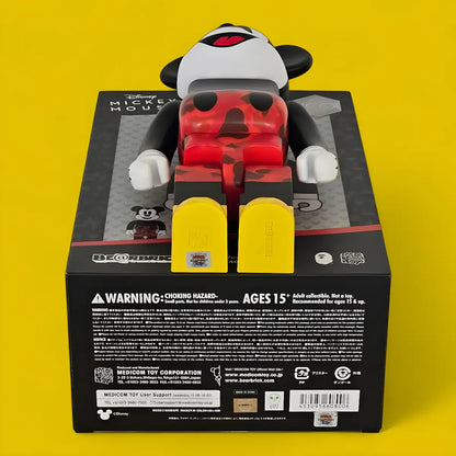 Bearbrick BAPE Mickey Mouse Color Version 100%+400% Echtheitsmerkmale