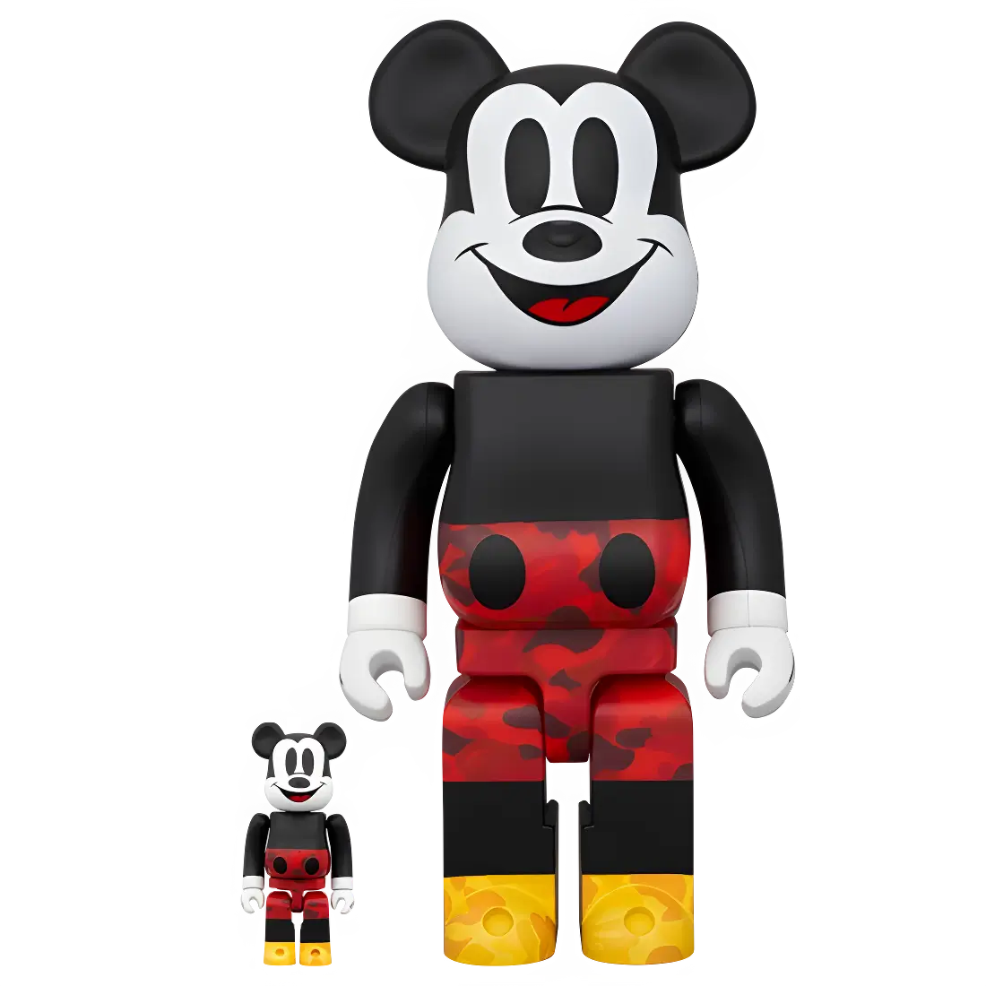 Bearbrick BAPE Mickey Mouse Color Version 100%+400% Herstellerbild 1