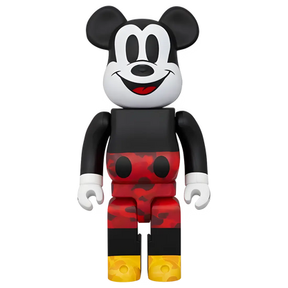 Bearbrick BAPE Mickey Mouse Color Version 100%+400% Herstellerbild 3