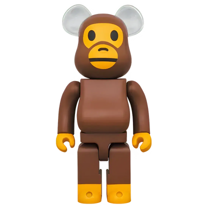 Bearbrick Baby Milo Ear Clear Version 400% Herstellerbild 1