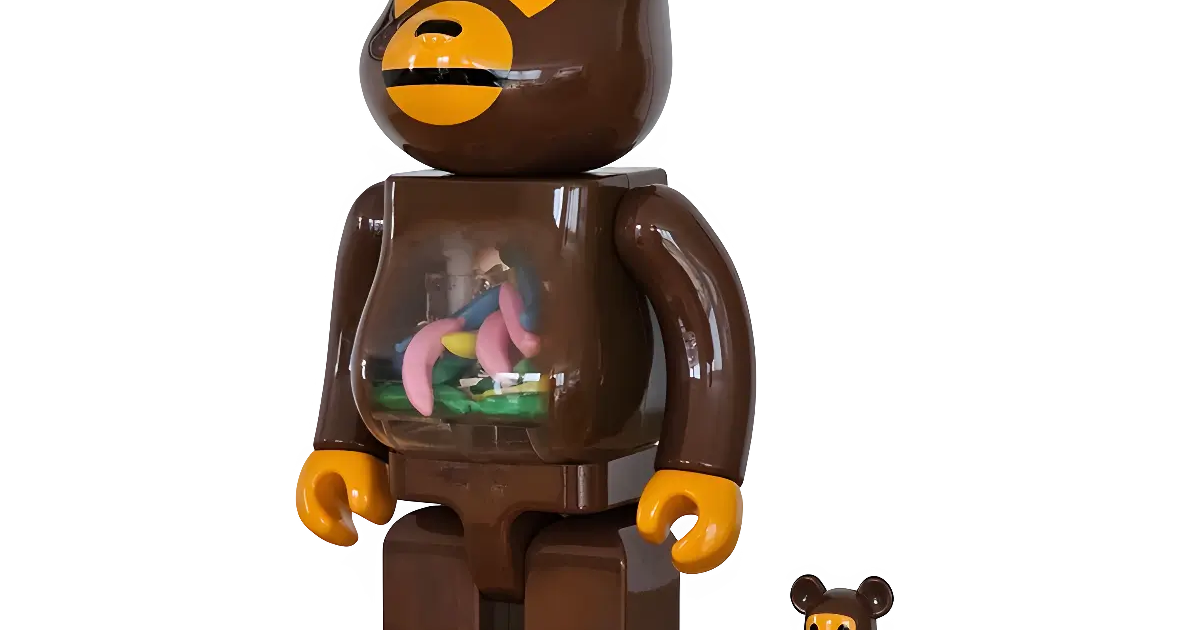 BE@RBRICK Baby Milo and Banana 100%/400% | MyBearBrick.de