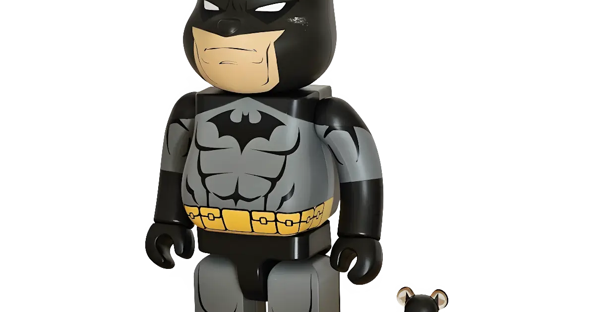 BE@RBRICK BATMAN HUSH 100％ & 400％ BE@RBRICK Batman (Batman: Hush) Black Version 100%+400%