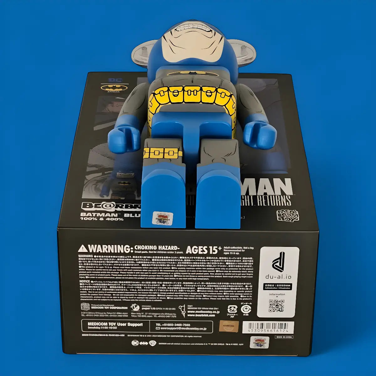BE@RBRICK Batman TDKR Blue 100%+400% | MyBearBrick.de BE@RBRICK Batman TDKR Blue 100%+400% | MyBearBrick.de