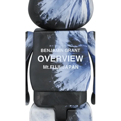 Bearbrick Benjamin Grant Overview Mount Fuji 100%+400% Herstellerbild 4