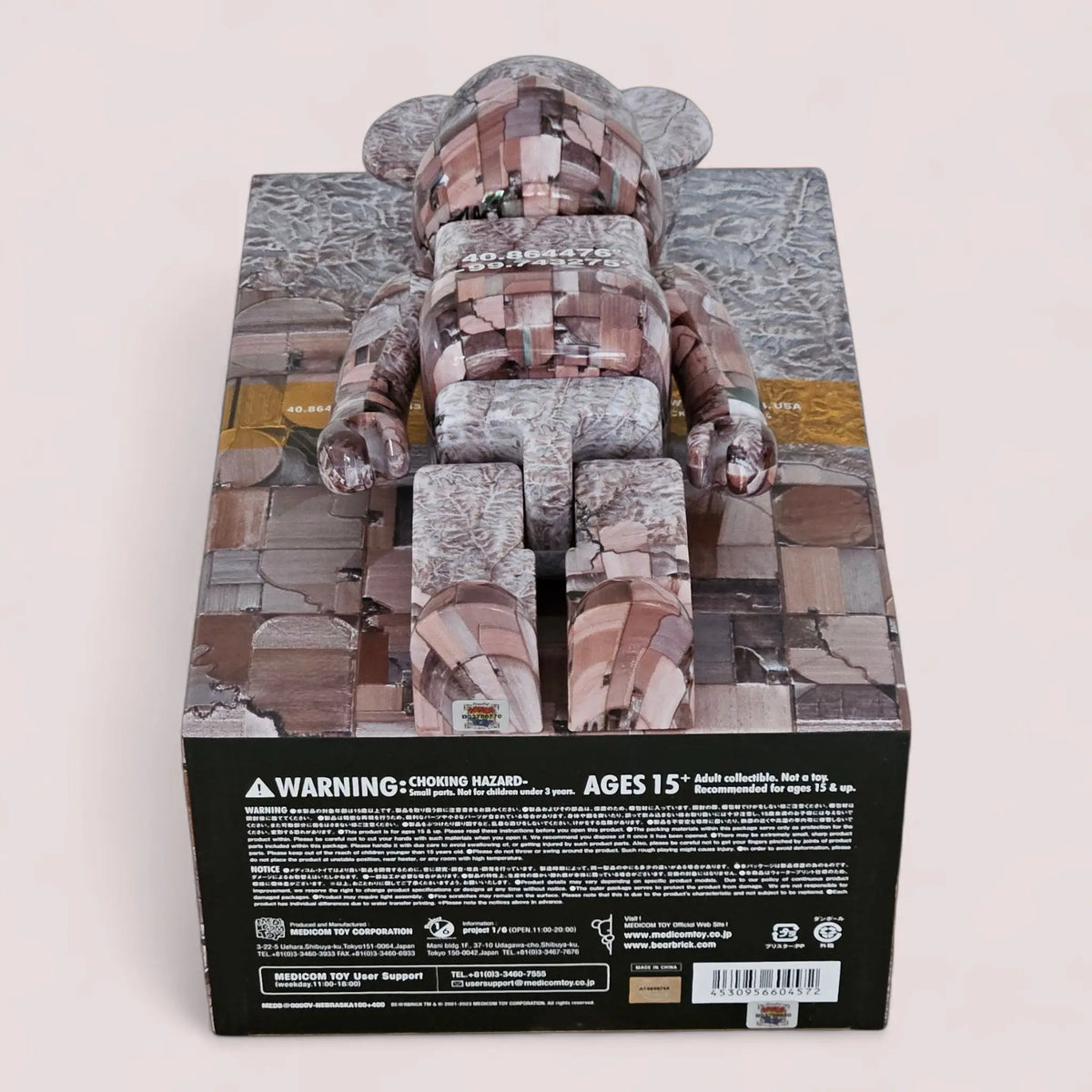 Bearbrick Benjamin Grant Overview Nebraska, USA 100%+400% Echtheitsmerkmale