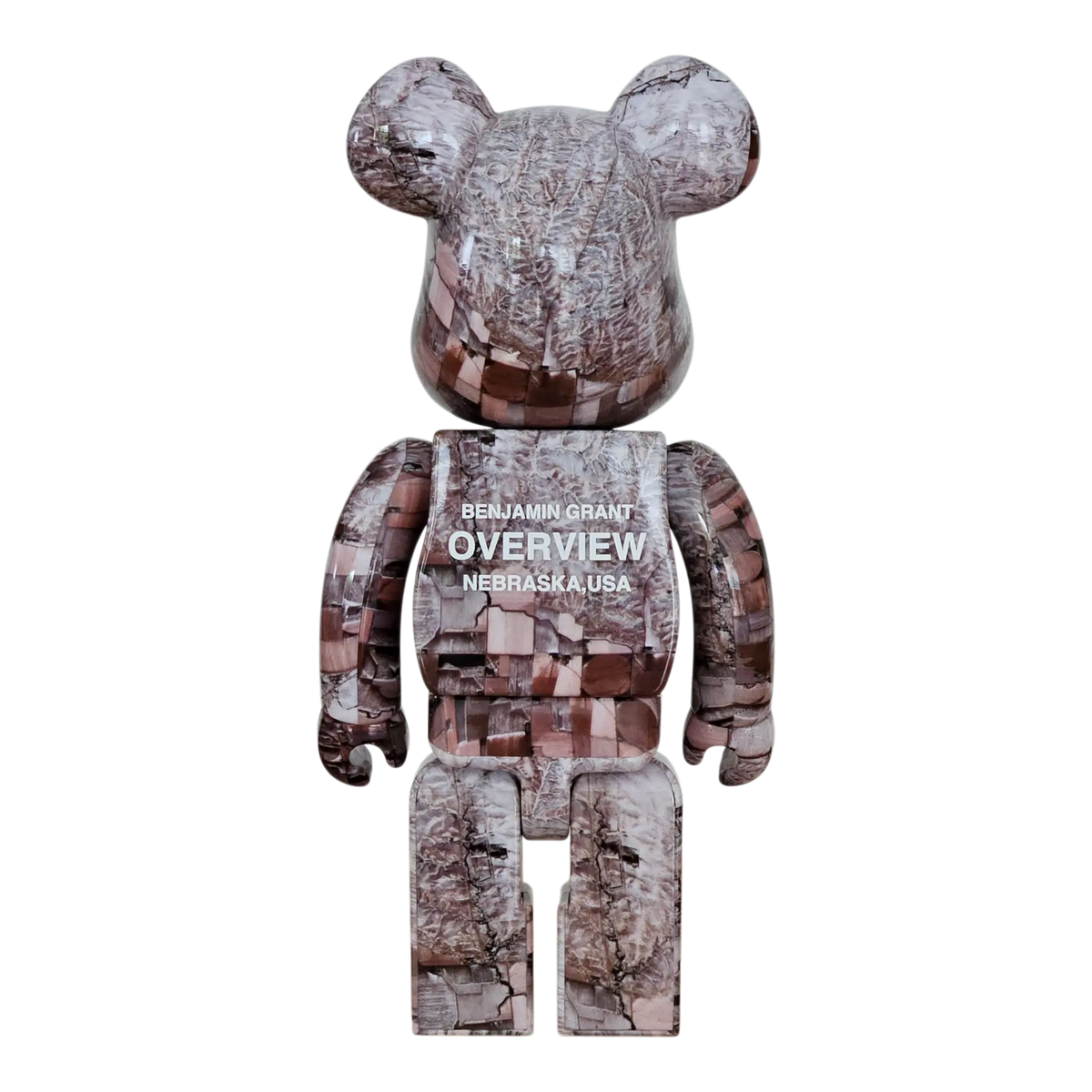 Bearbrick Benjamin Grant Overview Nebraska, USA 100%+400% Rückseite