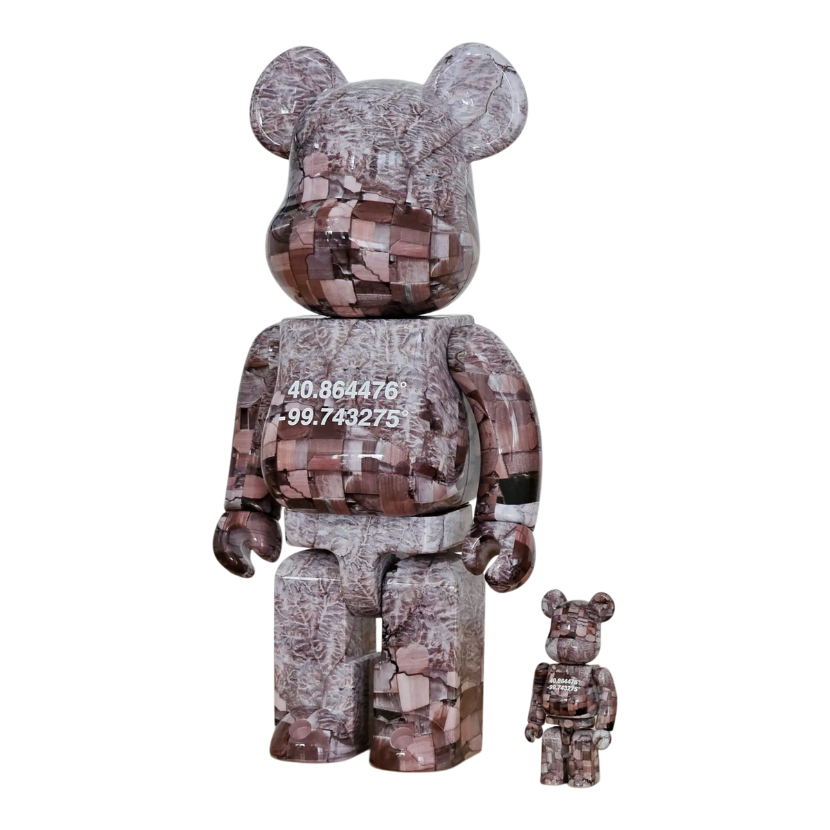 Bearbrick Benjamin Grant Overview Nebraska, USA 100%+400% schräg