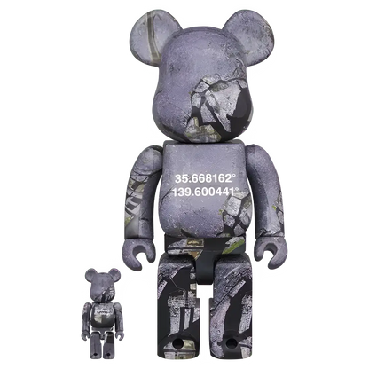 Bearbrick Benjamin Grant Overview 'Tokyo' 100%+400% Herstellerbild 1
